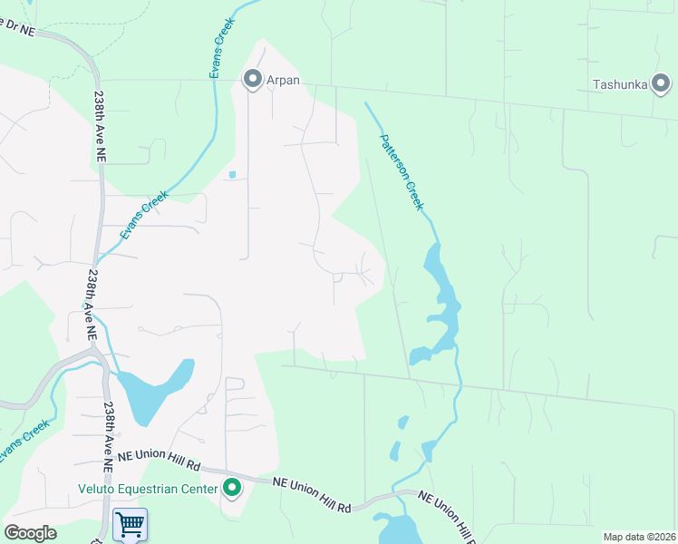 map of restaurants, bars, coffee shops, grocery stores, and more near 24619 Northeast 72nd Street in Redmond