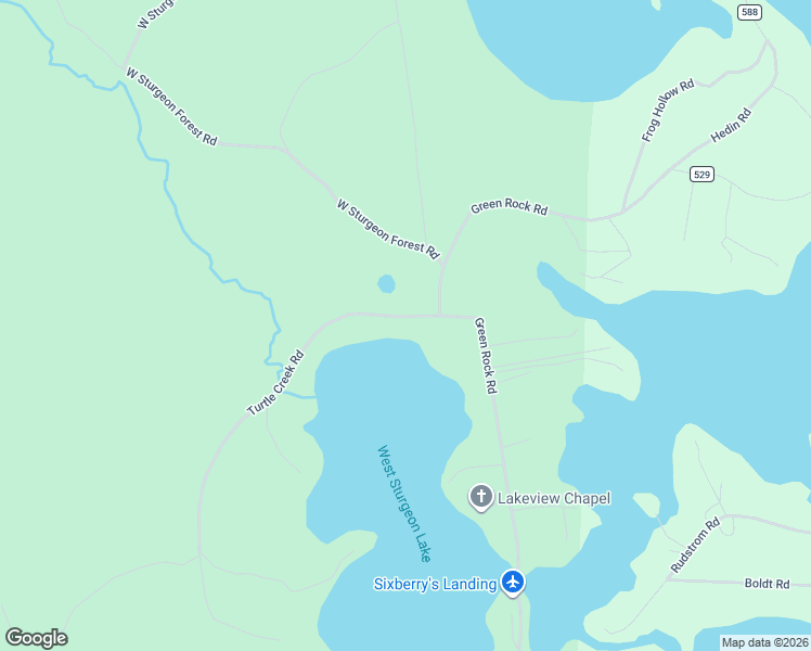 map of restaurants, bars, coffee shops, grocery stores, and more near 13175 Turtle Creek Road in Side Lake
