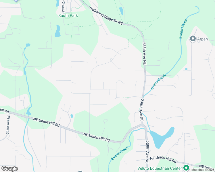 map of restaurants, bars, coffee shops, grocery stores, and more near 7310 233rd Place Northeast in Redmond