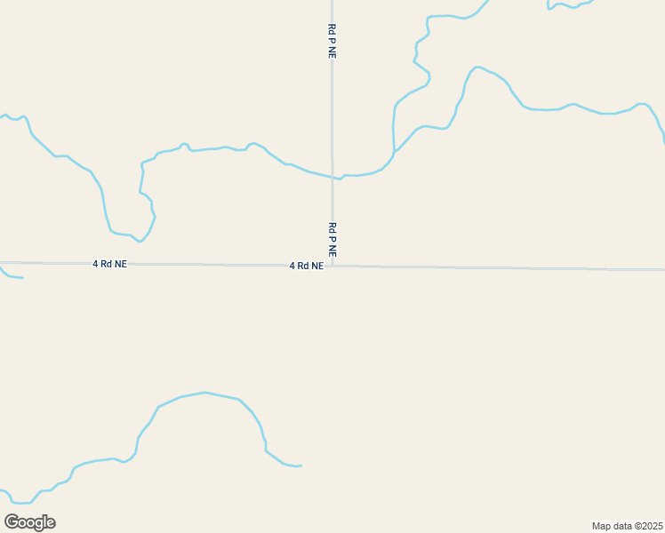 map of restaurants, bars, coffee shops, grocery stores, and more near P Road Northeast in Coulee City