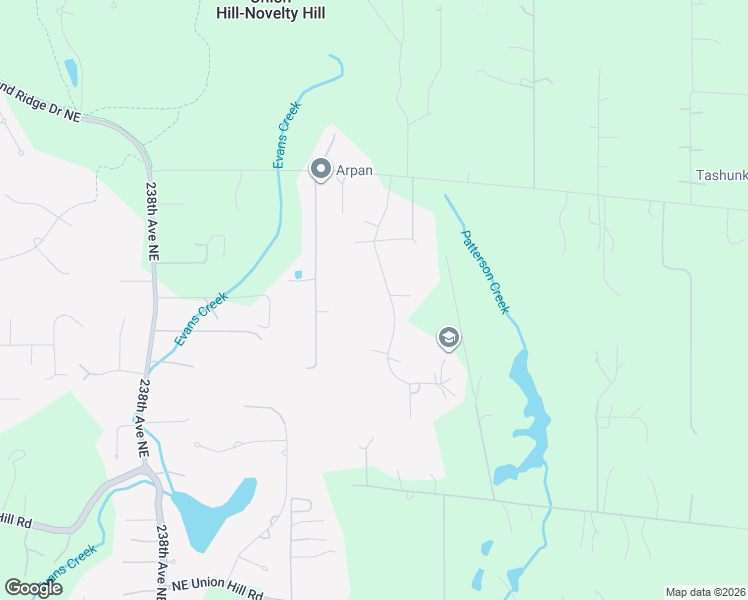 map of restaurants, bars, coffee shops, grocery stores, and more near 7507 245th Way Northeast in Redmond
