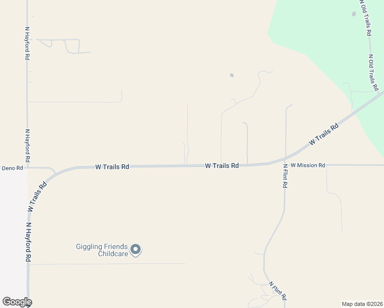 map of restaurants, bars, coffee shops, grocery stores, and more near 9712 West Trails Road in Spokane