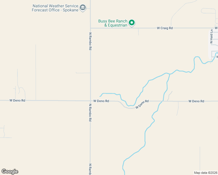 map of restaurants, bars, coffee shops, grocery stores, and more near 1710 North Rambo Road in Spokane