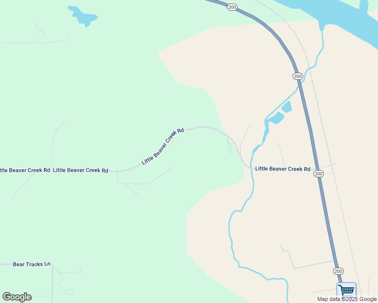 map of restaurants, bars, coffee shops, grocery stores, and more near 508-564 Little Beaver Creek Road in Trout Creek