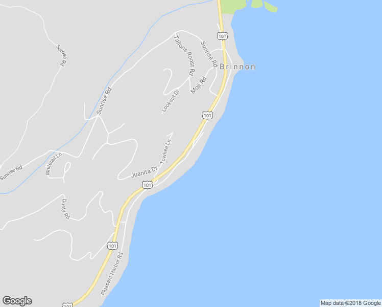 map of restaurants, bars, coffee shops, grocery stores, and more near 54 Sunny Slope in Brinnon
