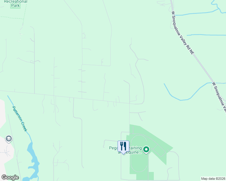 map of restaurants, bars, coffee shops, grocery stores, and more near 25818 Northeast 80th Street in Redmond