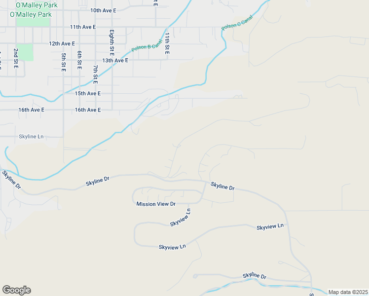 map of restaurants, bars, coffee shops, grocery stores, and more near 173 Claffey Drive in Polson