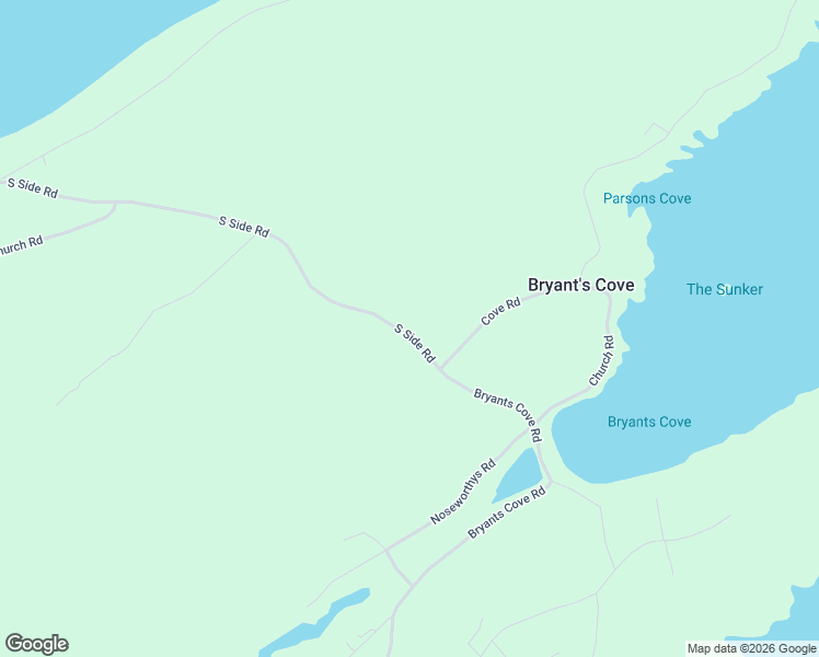 map of restaurants, bars, coffee shops, grocery stores, and more near 172 Cove Road in Bryant's Cove