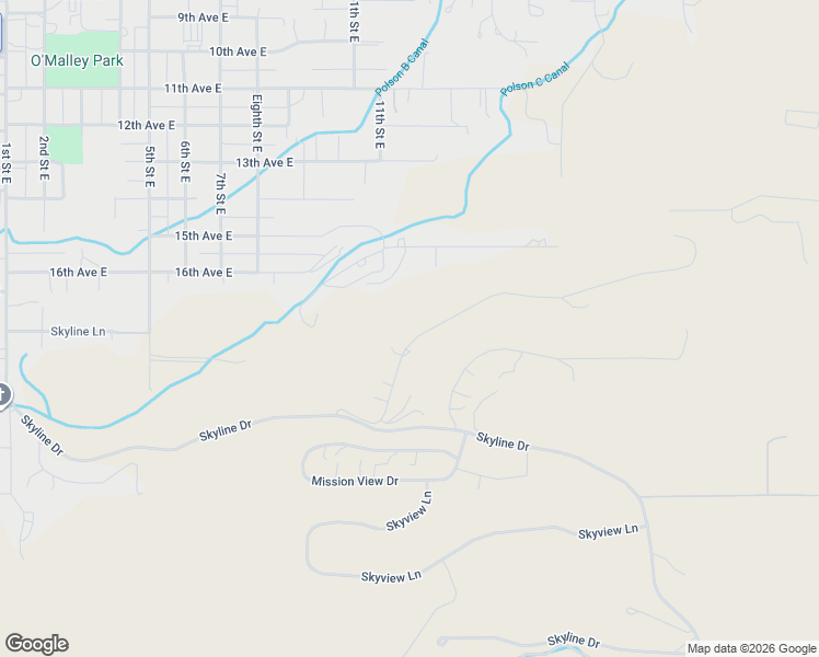 map of restaurants, bars, coffee shops, grocery stores, and more near 173 Claffey Drive in Polson