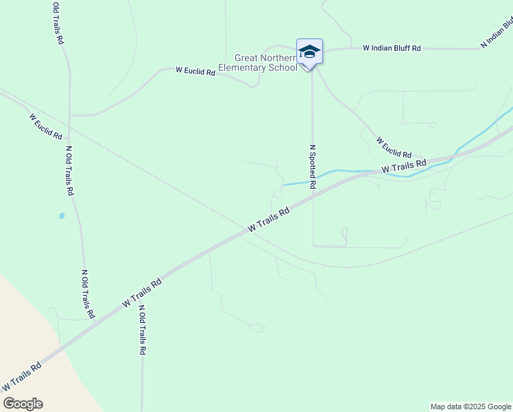 map of restaurants, bars, coffee shops, grocery stores, and more near 7804 West Trails Road in Spokane