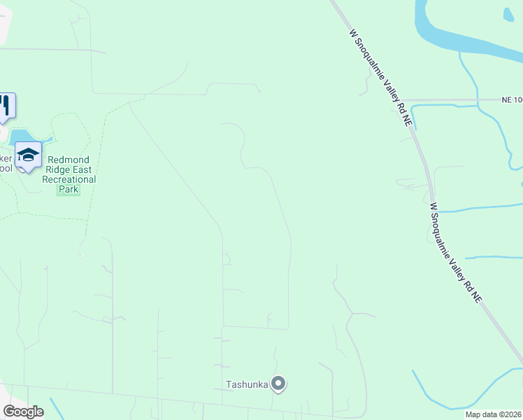 map of restaurants, bars, coffee shops, grocery stores, and more near 9225 258th Avenue Northeast in Redmond