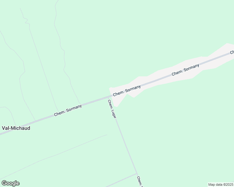 map of restaurants, bars, coffee shops, grocery stores, and more near 2446 Chemin Sormany in Beresford