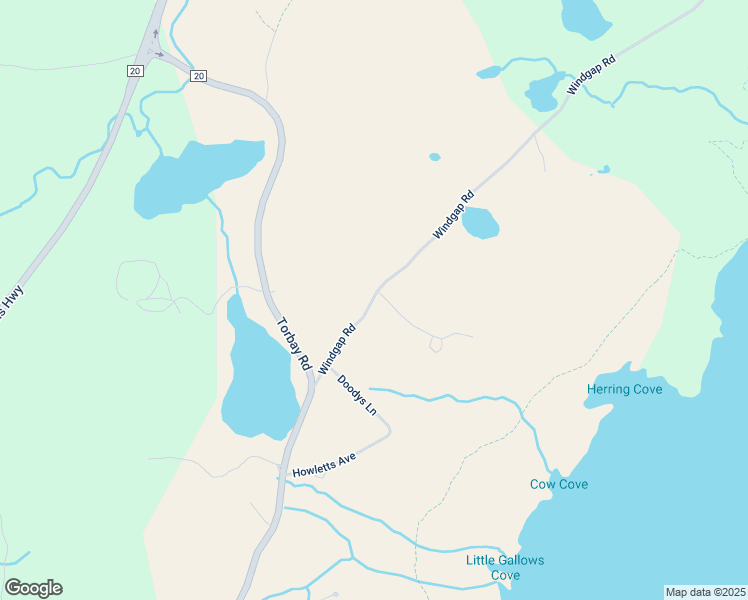 map of restaurants, bars, coffee shops, grocery stores, and more near 29 Windgap Road in Torbay
