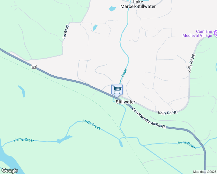 map of restaurants, bars, coffee shops, grocery stores, and more near 9424 Carnation Duvall Road Northeast in Carnation