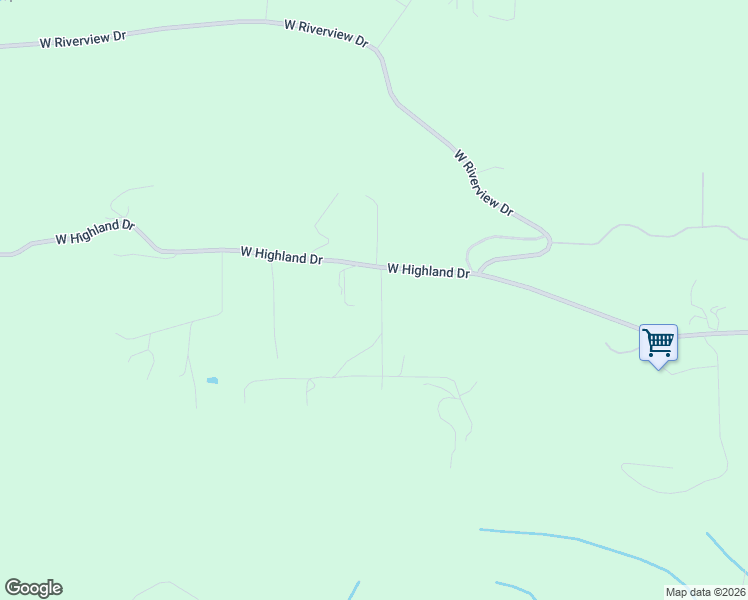 map of restaurants, bars, coffee shops, grocery stores, and more near 679 South Ruby Road in Coeur d'Alene