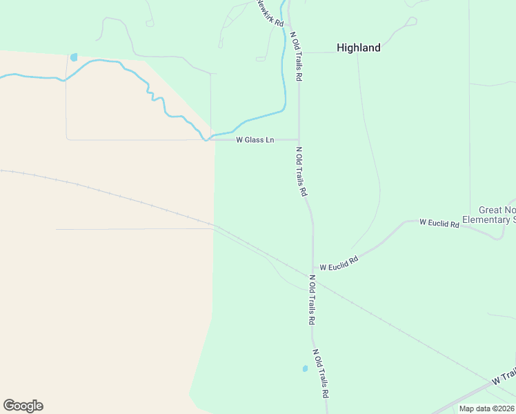 map of restaurants, bars, coffee shops, grocery stores, and more near 33303 North Old Trails Road in Spokane