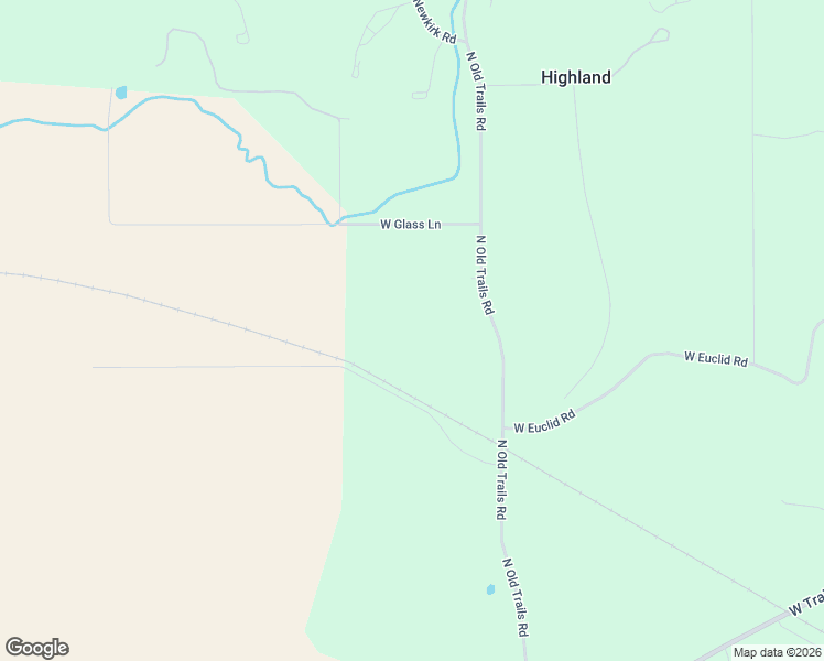 map of restaurants, bars, coffee shops, grocery stores, and more near 33303 North Old Trails Road in Spokane