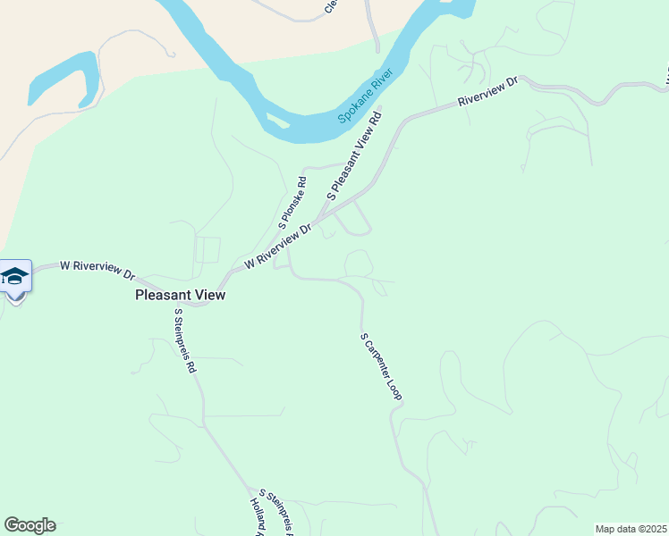 map of restaurants, bars, coffee shops, grocery stores, and more near 5563 South Carpenter Loop in Post Falls