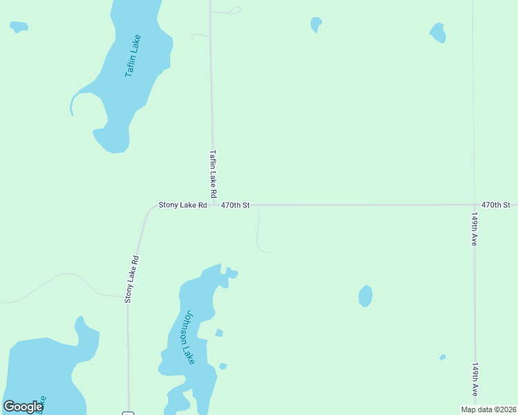 map of restaurants, bars, coffee shops, grocery stores, and more near 470th Street in Gonvick