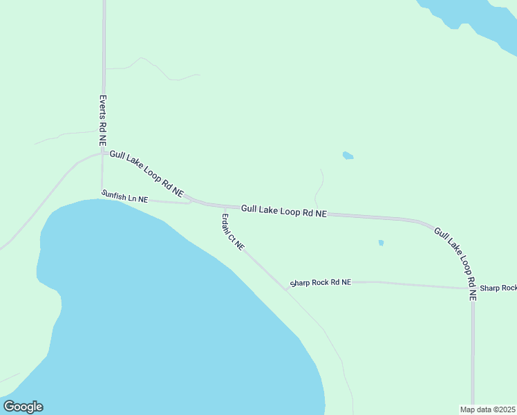 map of restaurants, bars, coffee shops, grocery stores, and more near 22493-22749 Gull Lake Loop Road Northeast in Tenstrike