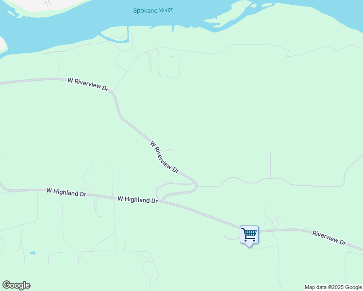 map of restaurants, bars, coffee shops, grocery stores, and more near 5803 West Riverview Drive in Coeur d'Alene