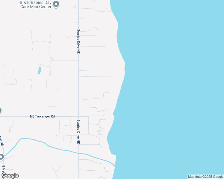 map of restaurants, bars, coffee shops, grocery stores, and more near 14336 Sunrise Dr NE in Bainbridge Island