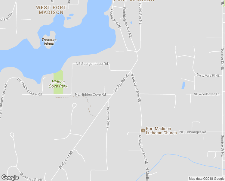 map of restaurants, bars, coffee shops, grocery stores, and more near 9234 Northeast Hidden Cove Road in Bainbridge Island