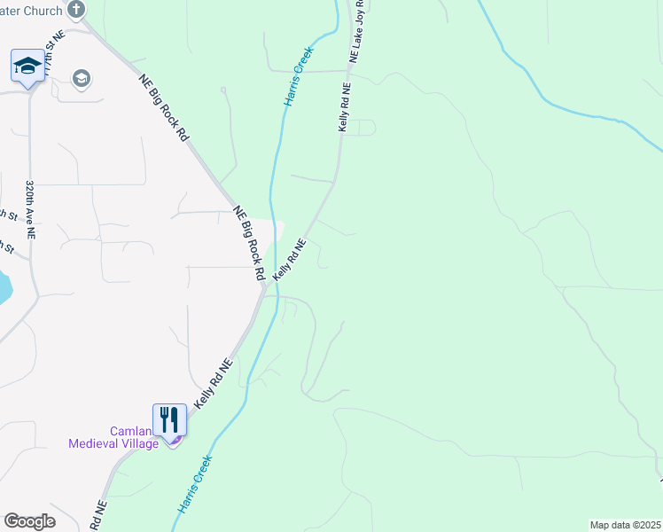 map of restaurants, bars, coffee shops, grocery stores, and more near 10950 Kelly Road Northeast in Carnation