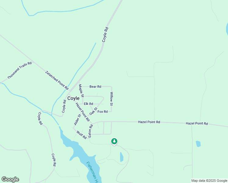 map of restaurants, bars, coffee shops, grocery stores, and more near 35 Bear Road in Quilcene
