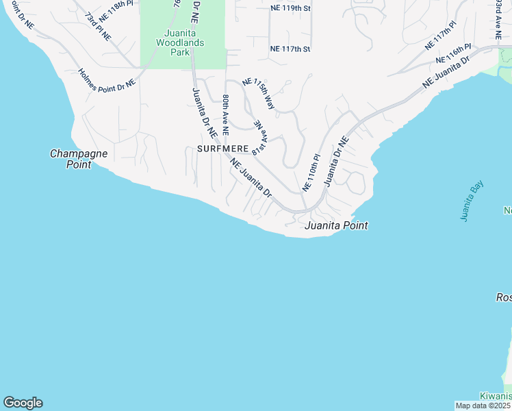 map of restaurants, bars, coffee shops, grocery stores, and more near 10914 81st Place Northeast in Kirkland