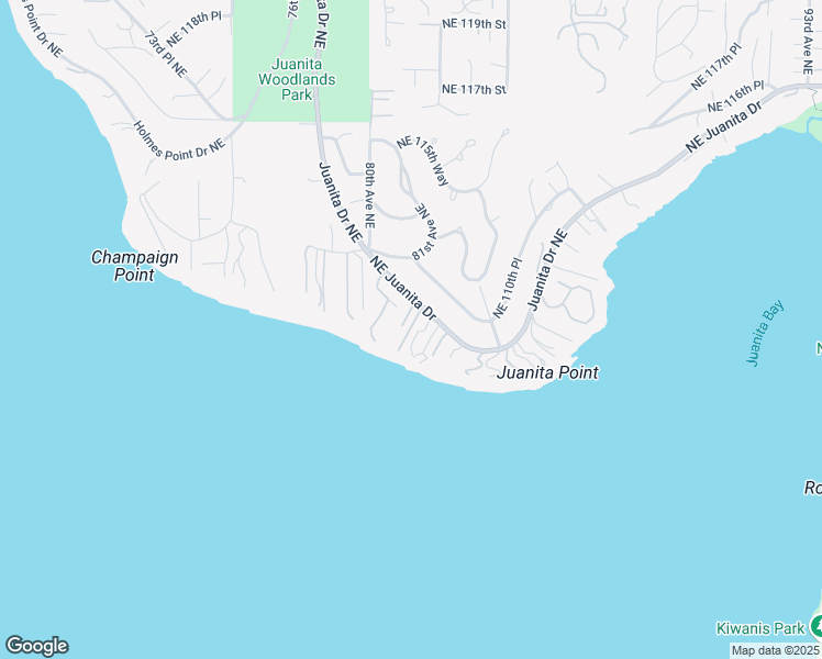 map of restaurants, bars, coffee shops, grocery stores, and more near 10914 81st Place Northeast in Kirkland