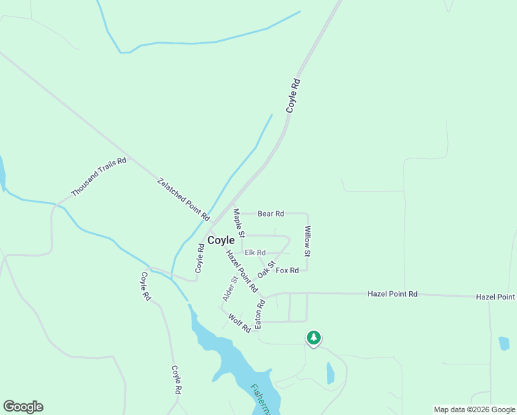 map of restaurants, bars, coffee shops, grocery stores, and more near 41 Deer Road in Quilcene
