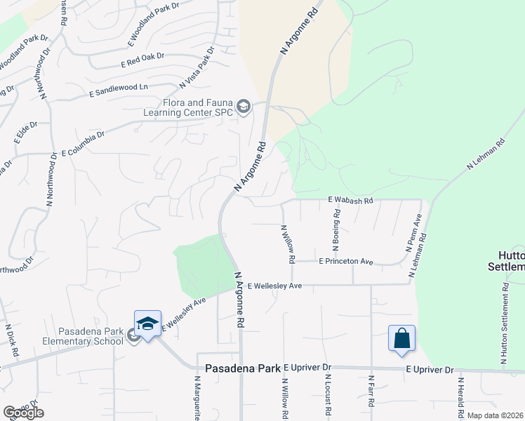 map of restaurants, bars, coffee shops, grocery stores, and more near 9125 East Fraser Court in Spokane