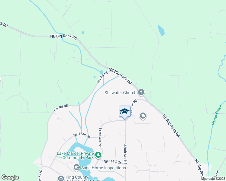 map of restaurants, bars, coffee shops, grocery stores, and more near 11820 Fay Road Northeast in Carnation