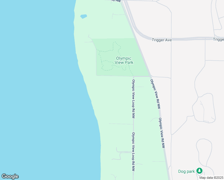 map of restaurants, bars, coffee shops, grocery stores, and more near 15433 Olympic View Loop Road Northwest in Silverdale