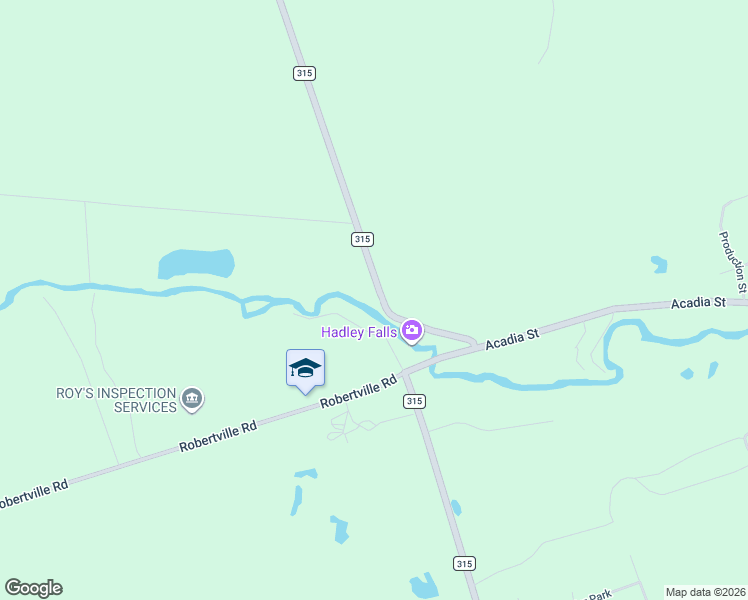 map of restaurants, bars, coffee shops, grocery stores, and more near 2055 New Brunswick 315 in Dunlop