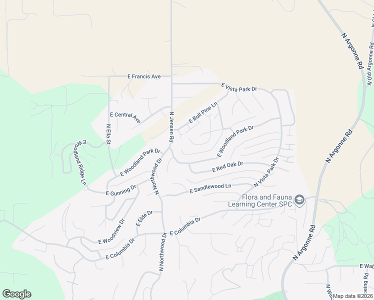 map of restaurants, bars, coffee shops, grocery stores, and more near 8321 East Black Oak Lane in Spokane