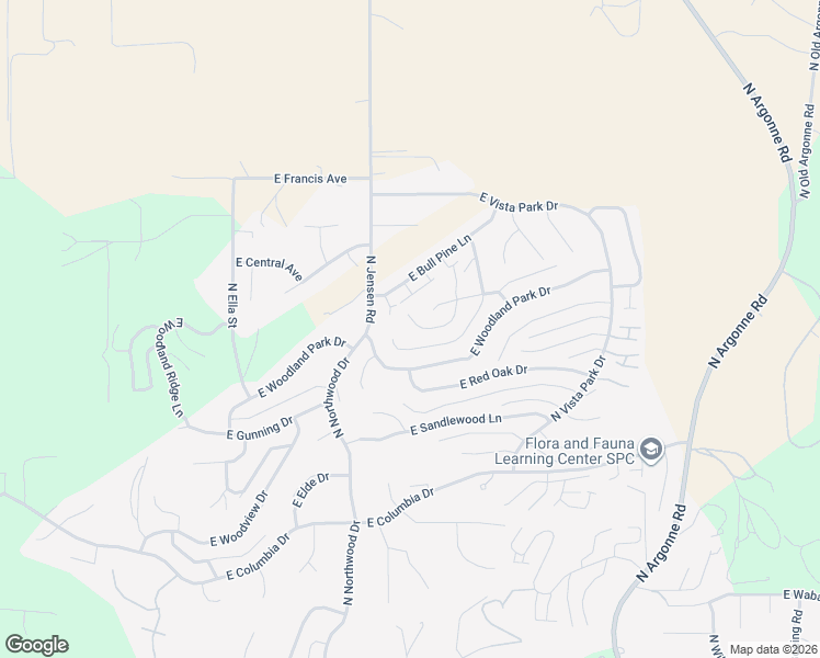 map of restaurants, bars, coffee shops, grocery stores, and more near 8321 East Black Oak Lane in Spokane