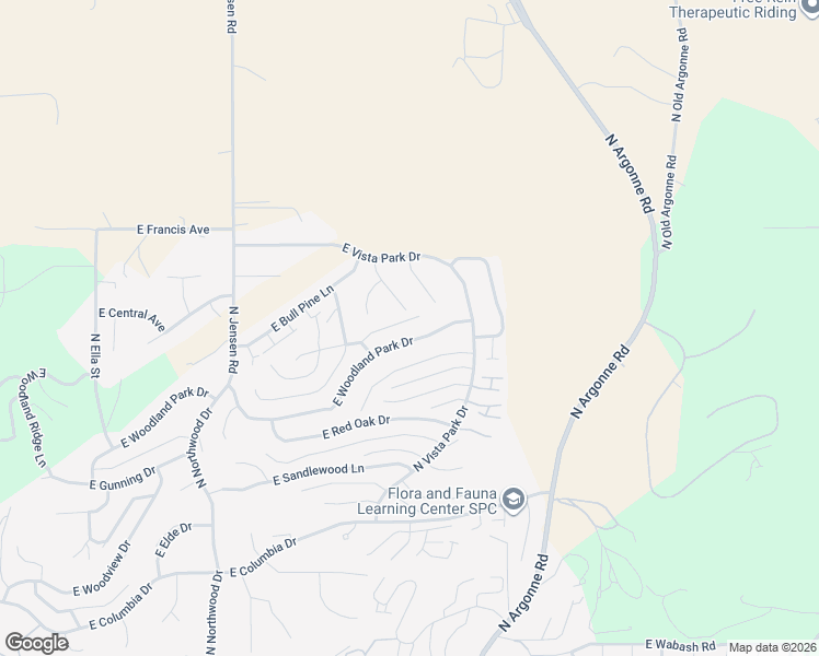 map of restaurants, bars, coffee shops, grocery stores, and more near 8806 East Redwood Lane in Spokane