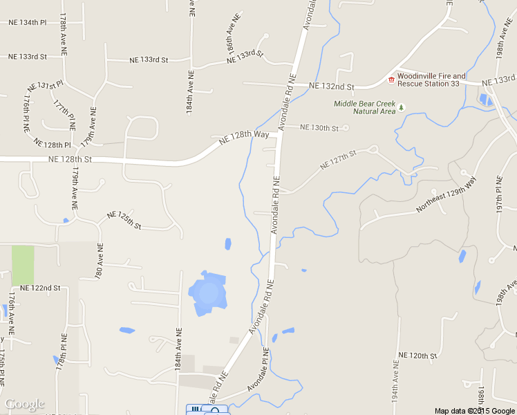 map of restaurants, bars, coffee shops, grocery stores, and more near 12607 Avondale Road Northeast in Redmond