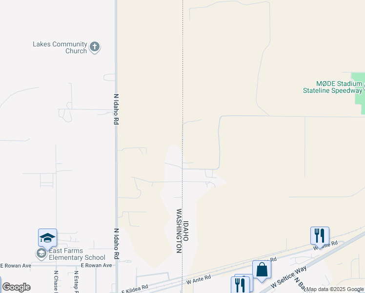 map of restaurants, bars, coffee shops, grocery stores, and more near in 