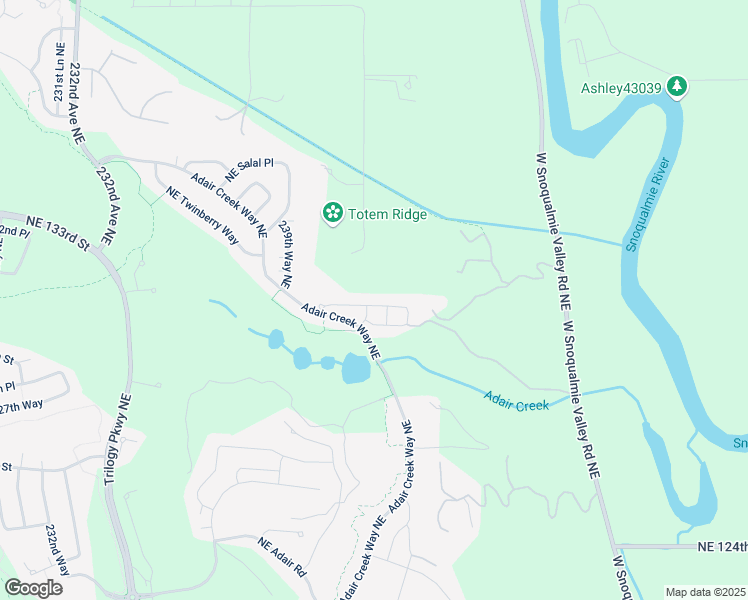 map of restaurants, bars, coffee shops, grocery stores, and more near 24218 Northeast 131st Terrace in Redmond