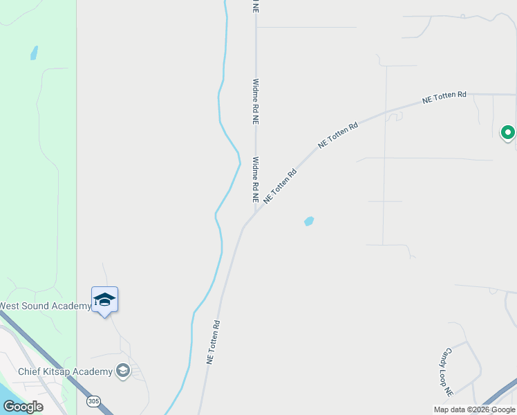 map of restaurants, bars, coffee shops, grocery stores, and more near 3701-4367 Northeast Totten Road in Poulsbo