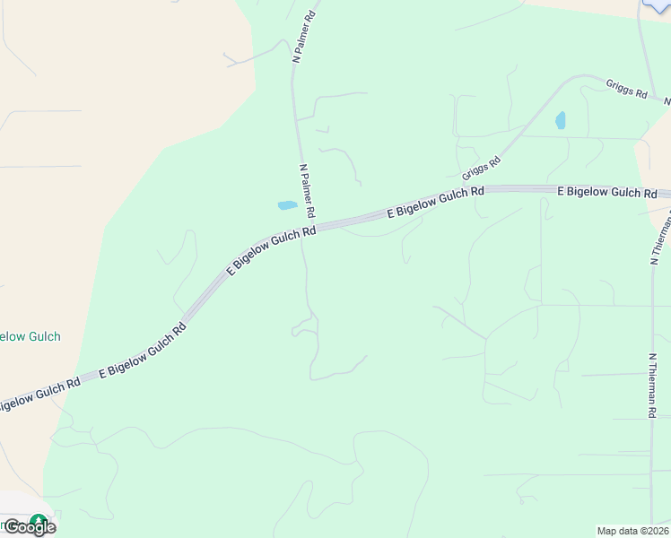 map of restaurants, bars, coffee shops, grocery stores, and more near 5522 East Bigelow Gulch Road in Spokane