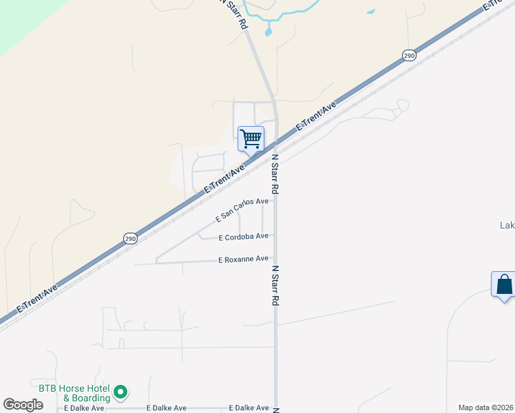 map of restaurants, bars, coffee shops, grocery stores, and more near 6920 North Glenarvon Road in Newman Lake