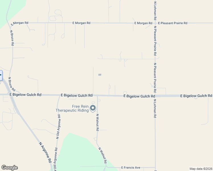 map of restaurants, bars, coffee shops, grocery stores, and more near 10103 E Bigelow Gulch Rd in Spokane