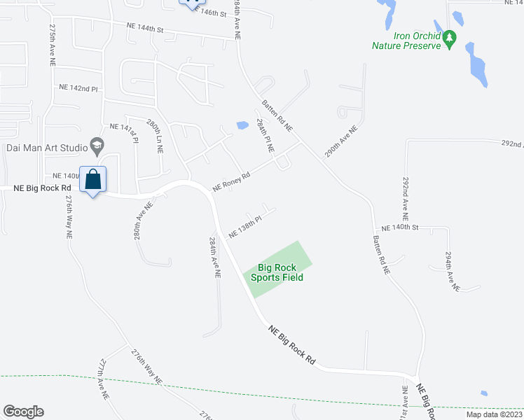map of restaurants, bars, coffee shops, grocery stores, and more near 13803 284th Court Northeast in Duvall