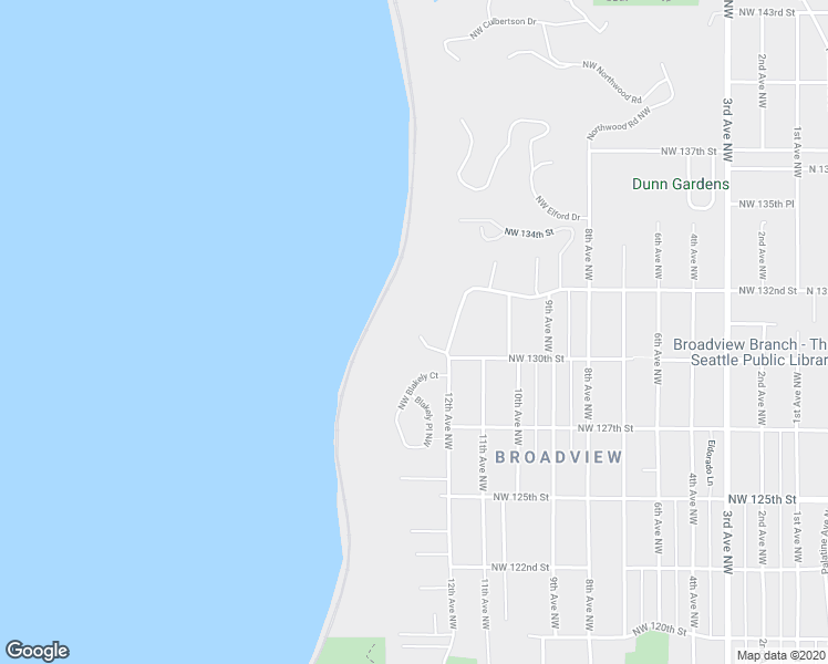 map of restaurants, bars, coffee shops, grocery stores, and more near 17780 13th Avenue Northwest in Seattle