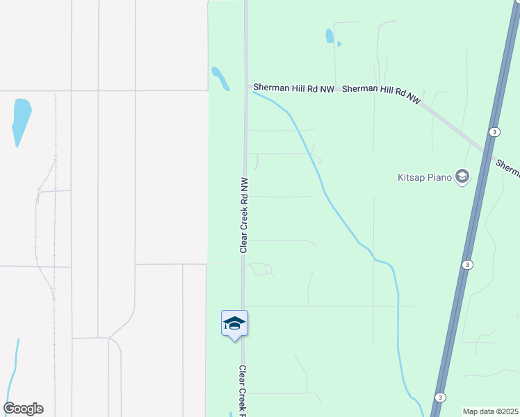 map of restaurants, bars, coffee shops, grocery stores, and more near 17894 Clear Creek Road Northwest in Poulsbo