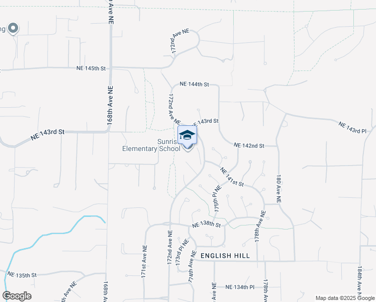 map of restaurants, bars, coffee shops, grocery stores, and more near 14075 172nd Avenue Northeast in Redmond